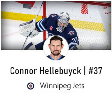Connor Hellebuyck Pelipaita
